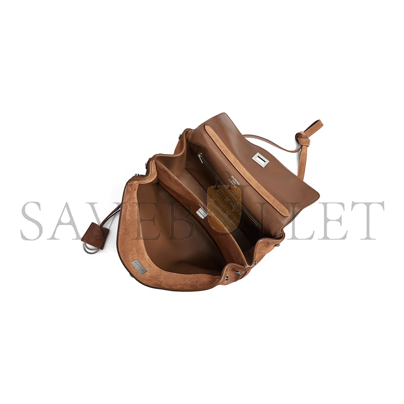 BALENCIAGA WOMEN'S RODEO HANDBAG SMALL IN CAMEL 7897792AB4G2533 (28.9*20*9.9cm)